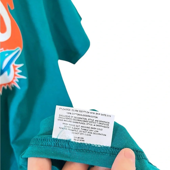 Miami Dolphins NFL Men’s TShirt NEW - Picture 5 of 6